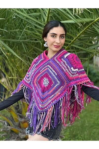 Gönülden Tasarım Ручна робота, з бахромою, жіночий палантин