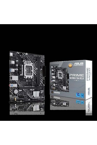 ASUS Prime H610M-F D4 R2.0 Ddr4 3200Mhz Matx