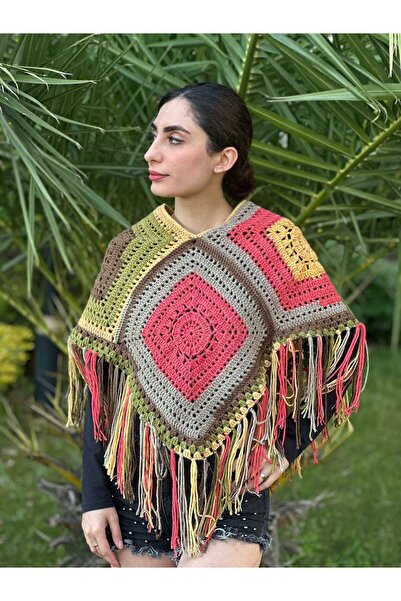 Gönülden Tasarım Ручна робота, з бахромою, жіночий палантин