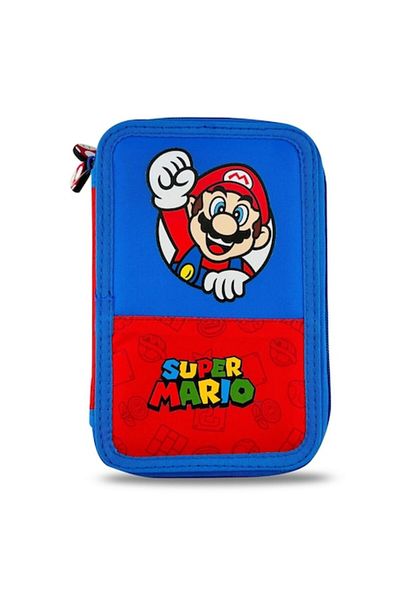 OEM Penar Echipat Dublu Albastru Rosu Super Mario 12.5x4x19.5cm