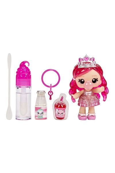 NillyToys 120711 Yummiland Bianca Bubblegum Doll and Lip Gloss