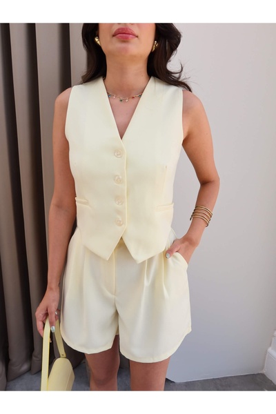 ESRAHELVACI Bermuda Shorts Vest Suit