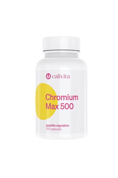 Calivita Chromium Max 500 Controlul apetitului (100 capsule) -