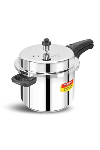 Danube Home Master Stainless Steel Outer Lid Pressure Cooker-5L