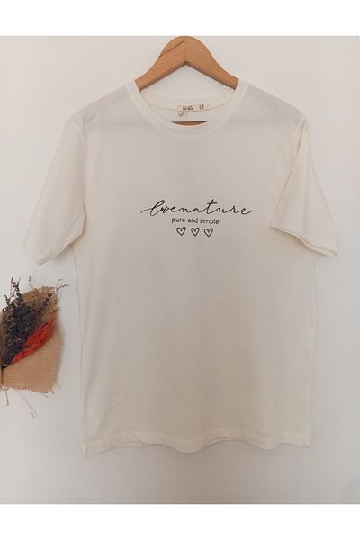 Tenkie Printed 100% Cotton Oversize T-Shirt