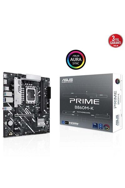 ASUS Prime B860M-K Ddr5 HDMI Dp Pcie 5.0 1851P Matx