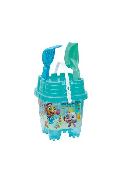 NillyToys 03972 Aqua Small Castle Bucket Set -Dede