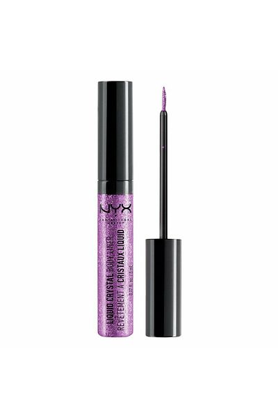 NYX Professional Makeup Tus de Ochi stralucitor, NYX Professional Makeup, Liquid Crystal Glitter Body Liner, Pink, 5 ml
