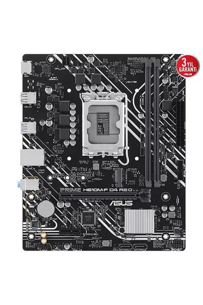 ASUS Prime H610M-F R2.0 Ddr4 HDMI Pcie 16X V4.0 1700P Matx