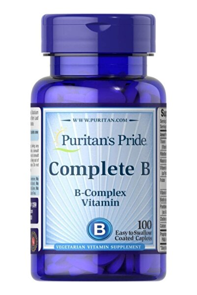 Puritan's Pride Complete B Multivitamin (Size 100)