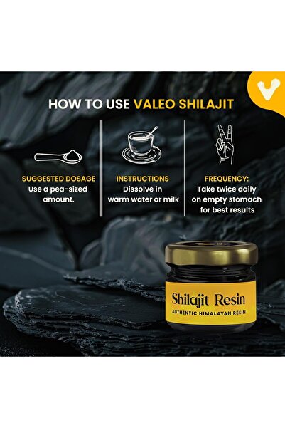 VALEO Himalayan Shilajit Resin 40g