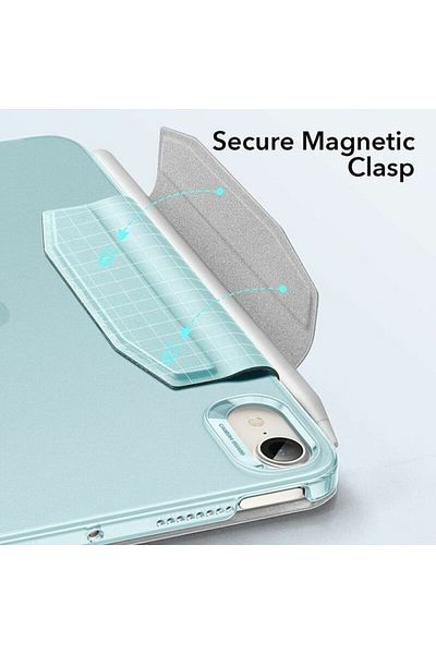 ESR Case For Ipad Mini 6 (2021) / Mini 7 (2024), Book Type, Ascend Trifold - Blue