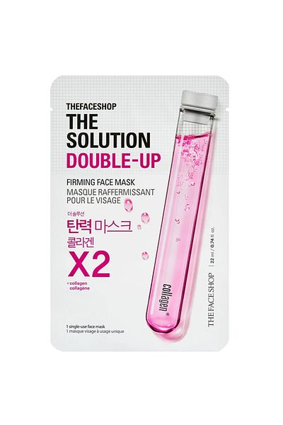The Face Shop X5 The Solution Double Firming Face Masks || Collagen || Boost skin vitality and freshness