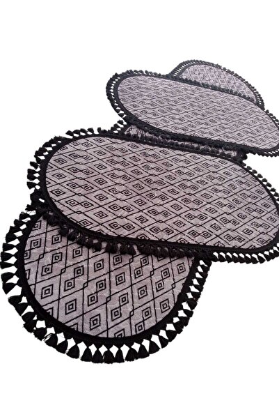 ALTUN CARPET Модерен комплект от 3 части с гел и противоплъзгаща основа, с ре...
