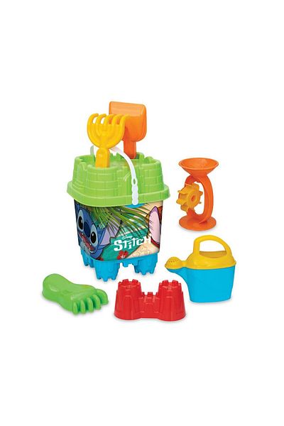 NillyToys 04062 Stitch Big Castle Bucket Set