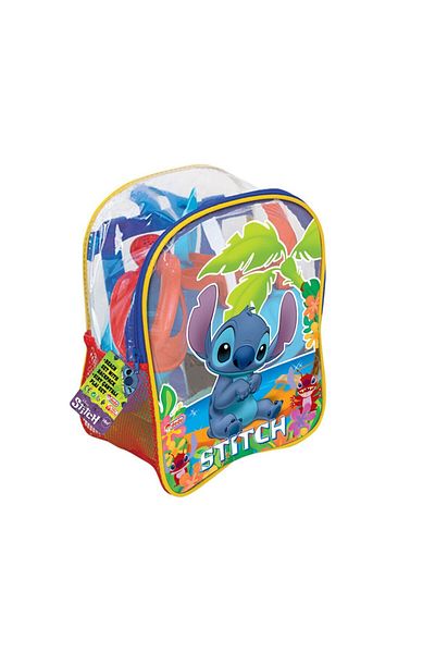NillyToys 04063 Stitch Illustrated Backpack Beach Set