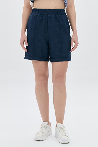 DAIDO Nervürlü Basic Şort