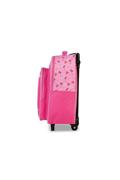 Fabrizio Peppa Pig F20680 Children's Trolley, Polyester, 42 X 34 X 16/21 Cm, Pink