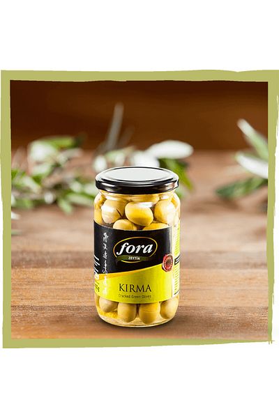 FORA ZEYTİN فورا زيتين، زيتون أخضر مقشر 400 غرام