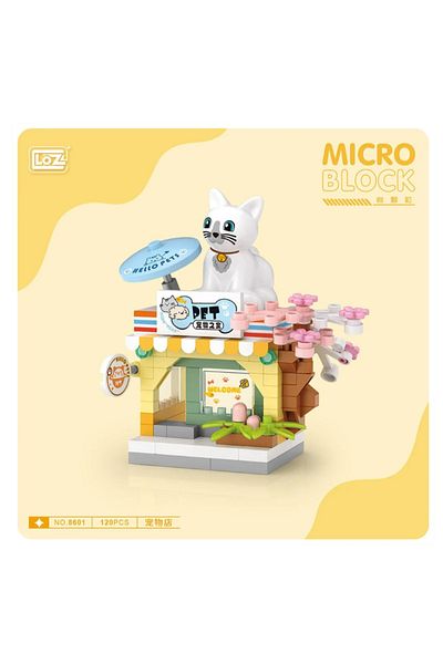 Loz 120 Pieces Micro Blocks Pet Shop Ages 10+