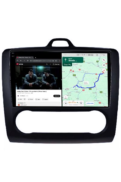 navi-it Dedicated navigation Focus 2004-2011 Automate Climate, Black, 4GB RAM 64GB ROM, Quad Core,9" Display