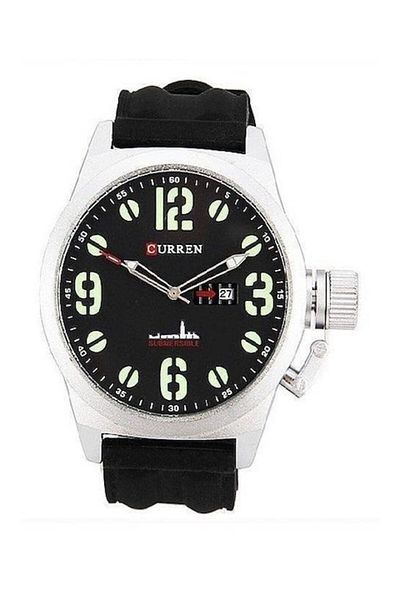 Curren - Men's Submersible Black Watch