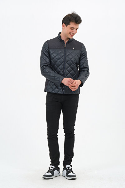 U.S. Polo Assn. Lacivert Erkek Mont