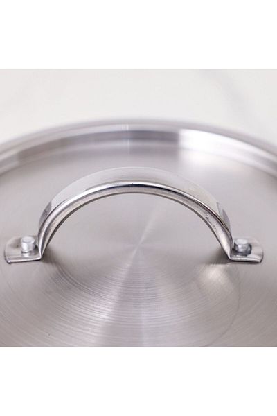 Danube Home Chef's Delight Stainless Steel Casserole With Lid 24cm - 5 Liter