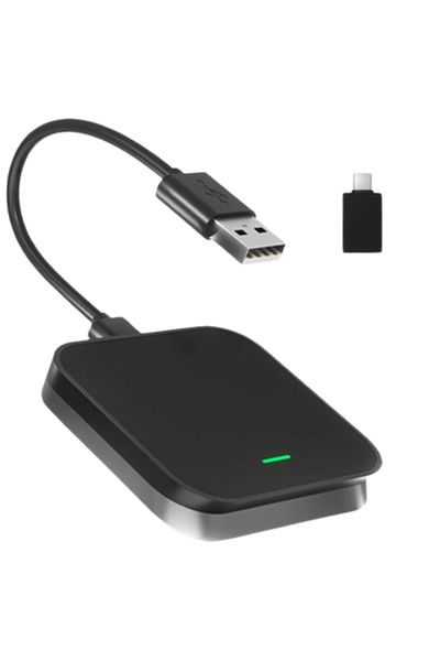 HASEPE Carplay Wireless Adapter, Smart Usb Car Play, Automatic Reconnect, Usb Compatible