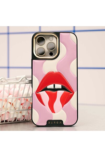 BURGA iPhone 16 Pro مصنوع من مادة فائقة النعومة وملمس مرن، وامتصاص CloudGuard...