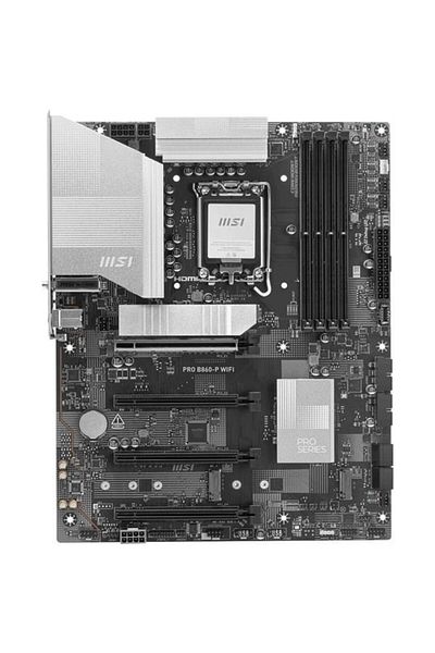 MSI Pro B860-P Wifi7 Ddr5 Hdmi-Dp Pcie 5.0 1851P Atx
