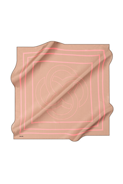 Aker 90X90 İpek Krep Saten Eşarp