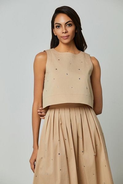 femi9 Embellished details top