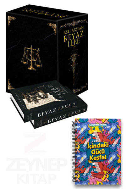 İndigo Kitap Beyaz Leke Mahkumiyet ve Özgürlük 2 Kitap Set(CİLTLİ KUTULU)Motivasyon Ajandam Tarihsz Ajanda Hediye