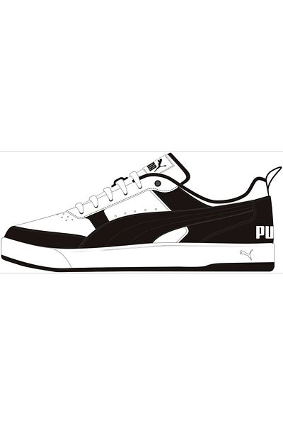 Puma Unisex Dribble Sneakers - White