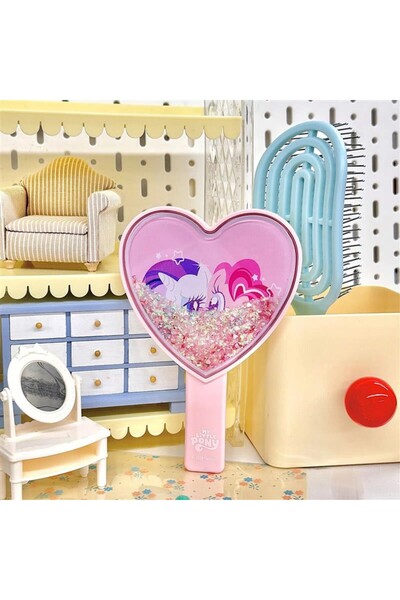 Miniso My Little Pony Lisanslı Kalp Şekilli El Aynası