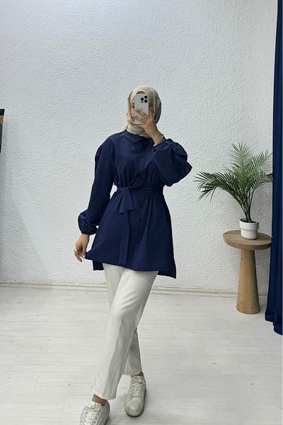 lurex moda Cămașă cu mânecă cu balon