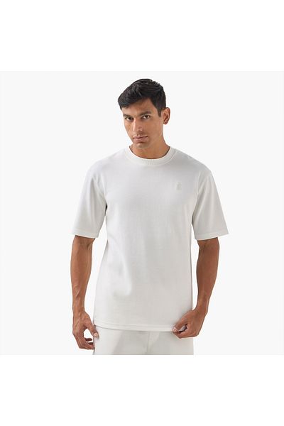 SP Characters Emperor Logo Embroidered Crew Neck T-shirt