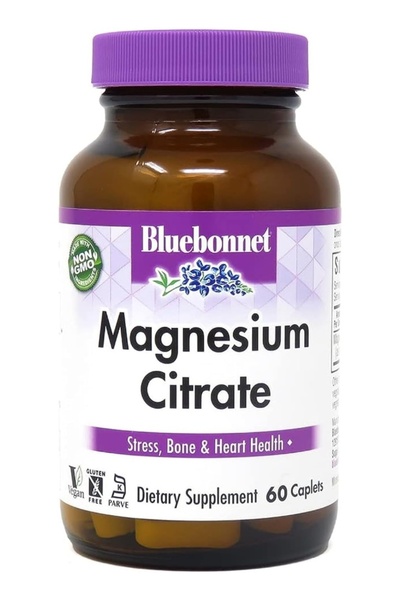 Bluebonnet Nutrition كبسولات سترات المغنيسيوم بلو بونيه ٤٠٠ ملغ