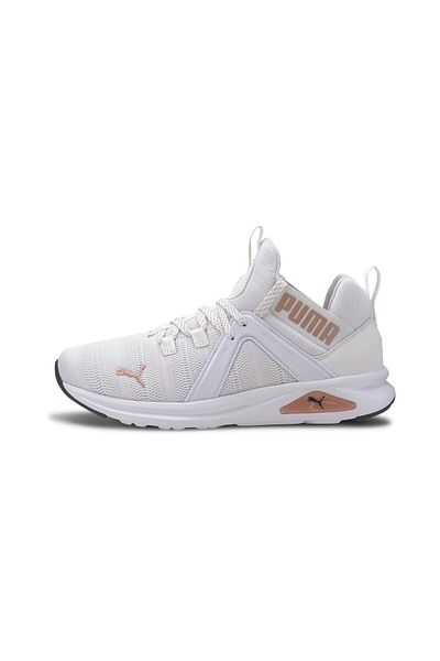 Puma Womens Enzo 2 Metal Running Shoes - White