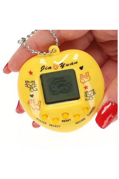 kik Joc electronic interactiv Electronic Pets, 168 jocuri, model inima, 5 ani+, galben