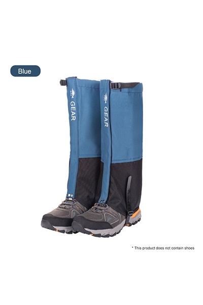 Choice L Blue Outdoor Travel Leg Warmers Hiking Leg Gaiter Waterproof Legging Shoes Hunt Climbing Camping W