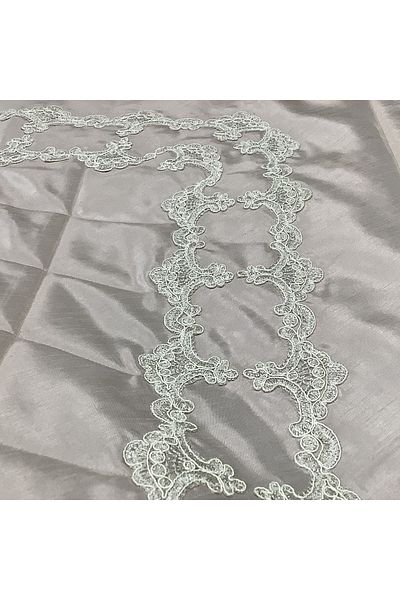 OYA home Lace Prayer Rug - Light Powder