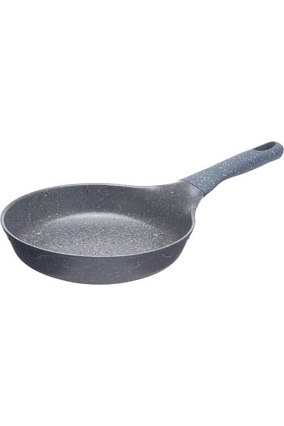 ALSAIF Nonstick Aluminum Frying Pan Without Lid By , Size: 24 Cm, Color: Blue Granite