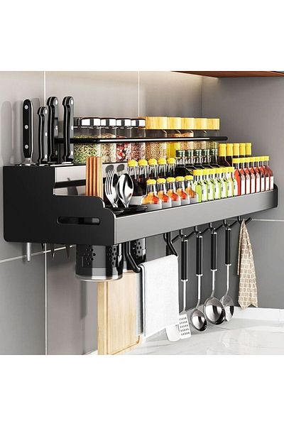 Choice 4 in 1 Multifunctional Wall Mounted Kitchen Rack