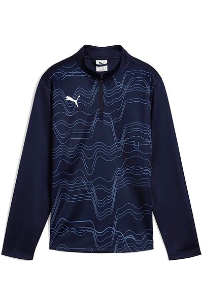 Puma Teamgoal Half Zipper μακρυμάνικο μπλουζάκι κατάλληλο για καθημερινή χρήση και αθλητισμό