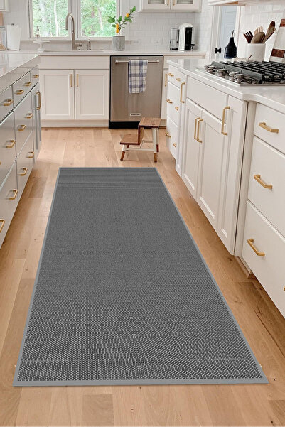 Bir Aksesuar Mutfak Halısı Desenli Dijital Baskı Yıkanabilir Kaymaz Taban Inc...