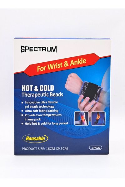 Spectrum Hot/Cold Pack For Wrist and Ankle 16X9.5Cm