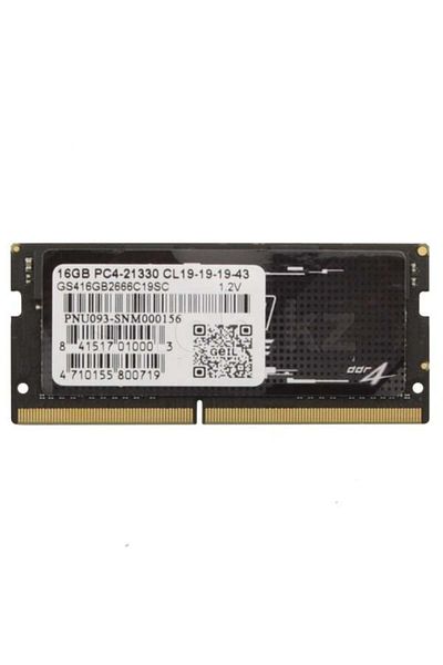 GEIL 16Gb Ddr4 2666Mhz Cl19 Notebook Ram Gs416Gb2666C19Sc