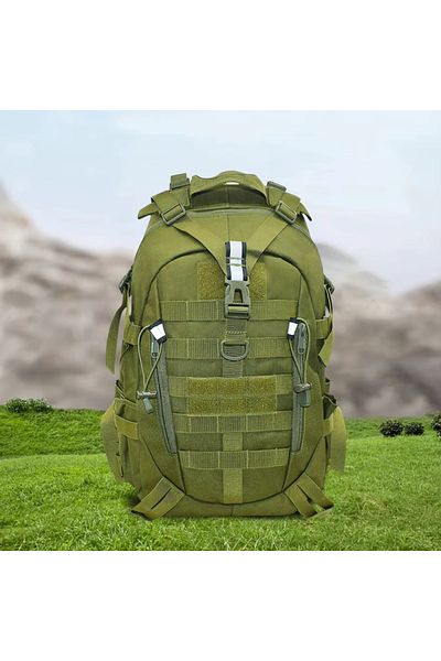 OEM Rucsac militar Surviver, 55l, impermeabil, reglabil, verde